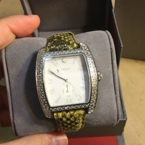 💎Michele Urban blanc diamond watch 💎